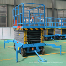 Fabricación en China 8m 10m hidráulico Plataforma elevadora de tijera / Plataforma de construcción Precio de elevación